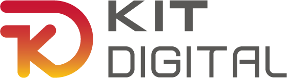 Logotipo de Kit Dig, una marca dedicada a soluciones digitales innovadoras.